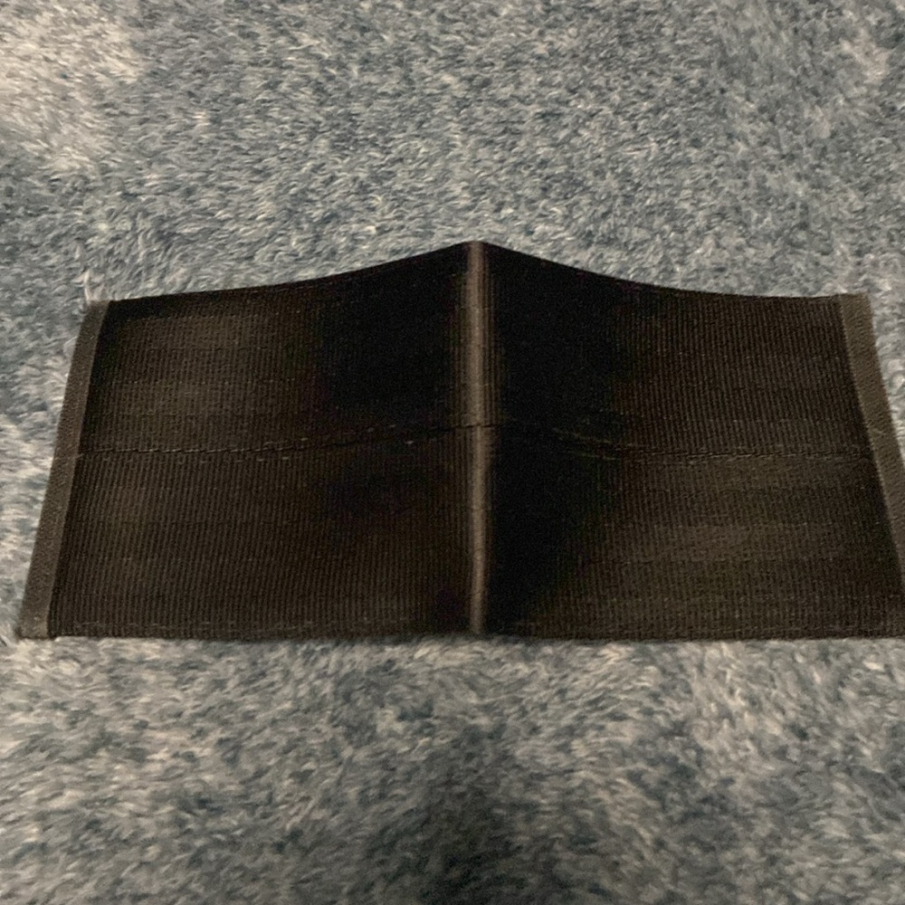 Harveys Seatbelt Billfold Black Wallet USA Made - Picture 5 of 5